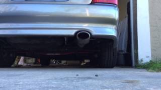 Mazdaspeed protege straight pipe [upl. by Eddra]