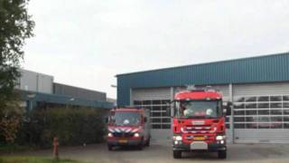 Opkomst  Uitruk brandweer Dalfsen Assistentie veetakel Kuyerhuislaan Zwolle [upl. by Nalyak]