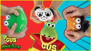 Guess the Squishy Toy Challenge with Ryan ToysReview Ryans World Toys [upl. by Atinauj201]