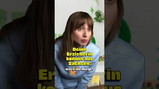 Deine Erzieherin kommt aus Sachsen und sie ist ne ganz Liebe 🥰💚 comedy sachsen dialekt [upl. by Letsirhc]