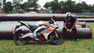 Aprilia GPR150 review  A beautiful disappointment  The Outsider [upl. by Yraunaj970]