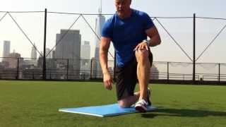 NYC Fitness How to do a squat thrust correctly [upl. by Dupin]