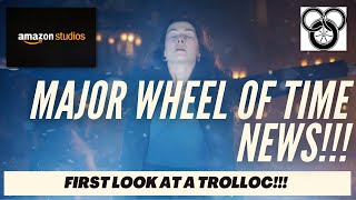 HUGE Wheel of Time News  First Look at a Trolloc [upl. by Newcomb307]