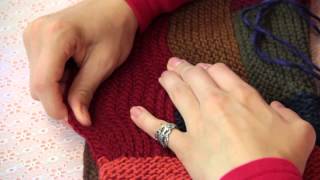 What Is a Ridge in Garter Stitch  Knitting amp Stitch Techniques [upl. by Acimaj]