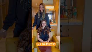 hair extensions in mohali  hair extension in chandigarh  ludhiana  jalandhar  delhi  mumbai [upl. by Carver]