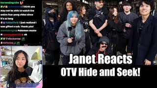 Janet Reacts OfflineTVs Warehouse Hide and Seek [upl. by Brita]