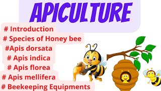 APICULTURE  Bee keeping Explanation in hindi and english and hand written notesApiculture [upl. by Atnuahc686]