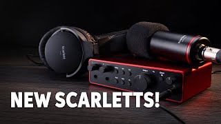 Focusrite Scarlett Audio Interfaces 4th Gen Arrives [upl. by Sikras]