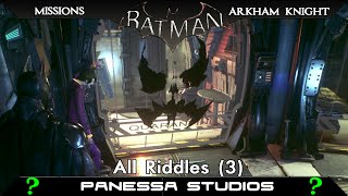 Panessa Studios All Riddles  Batman Arkham Knight [upl. by Lupita]