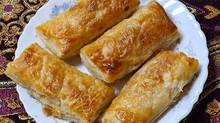 Veg PuffCurry PuffBakery style veg puff using readymade puff sheets perfect for tea time [upl. by Lona]