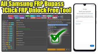 Samsung FRP BypassUnlock 2023 With FRP Tool  All Samsung Google Account Remove Android 1213 [upl. by Ecadnac]