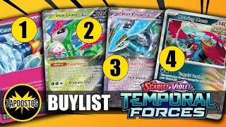 Temporal Forces Buylist  The MustHave BEST Cards Pokemon TCG [upl. by Meri]