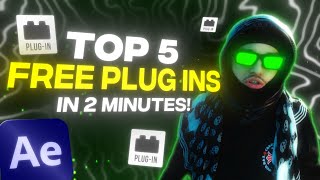 TOP 5 Free Plugins you need in 2024 After Effects [upl. by Alet]