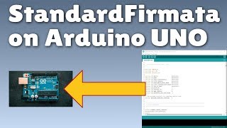 Install StandardFirmata on Arduino UNO [upl. by Nylrak]