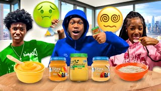 BABY FOOD CHALLENGE 👶🏽🍼 [upl. by Scever]