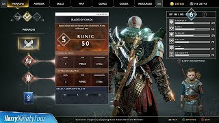 God of War  How to Fully Upgrade the Blades of Chaos Why Fight it Trophy Guide [upl. by Newbill]