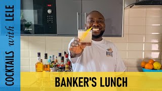 How to make a BANKERS LUNCH COCKTAIL with LELE  COCKTAIL with VODKA [upl. by Armahs]