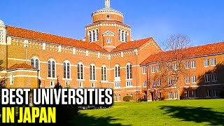 Unbelievable See the Top 5 Best Universities in Japan [upl. by Oiril]