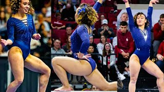 Katelyn ohashi floor gymnastics 2024 katelynohashi gymnast trendingnow olympics shortsfeed [upl. by Nyllewell]