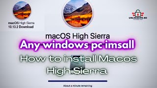 How to insall MacOS High Sierra Any windowPc Olarila High Sierra insall any windows pclaptop [upl. by Mead]