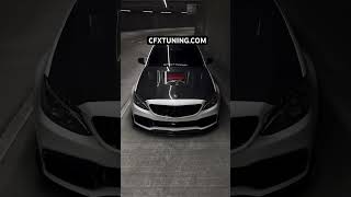 Upgrade your Mercedes C63 AMG with our carbon fiber hood Style amp performance only at CFX Tuning [upl. by Dosi885]