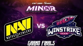 NaVi vs Winstrike Game 2  SL ImbaTV Minor CIS Qualifier Grand Finals [upl. by Lothaire]