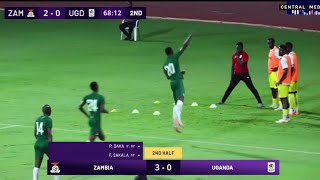 Zambia vs Uganda 30 Patson Daka Goals  All Goals ResultsExtended Highlights Friendly Match [upl. by Beuthel]