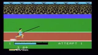 The Activision Decathlon  MSX [upl. by Feltie]