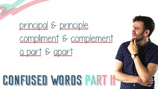 COMMONLY CONFUSED WORDS Part 2  English Lesson [upl. by Jewell]