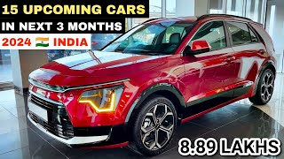 15 UPCOMING CARS IN NEXT 3 MONTHS 2024 INDIA  PRICE LAUNCH DATE REVIEW  UPCOMING CARS 2024 [upl. by Odnumyar]