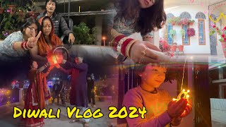 Diwali Vlog 2024 with Family pithoragarh diwali [upl. by Nauqes]