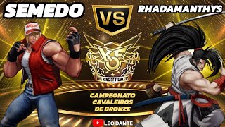 KOFXV  SEMEDO vs RHADAMANTHYS  CAMPEONATO CAVALEIROS DE BRONZE [upl. by Messere]