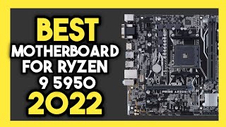 Top 7 Best Motherboard For Ryzen 9 5950x In 2022 [upl. by Mccormac914]