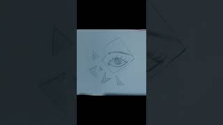 broken eyeart simpledrawingstepbystep virashorts [upl. by Rehprotsirhc]