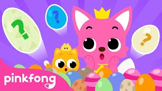 Baby Surprise Eggs  Baby Egg Where are you  Animal Songs of Pinkfong Ninimo  Pinkfong Kids Song [upl. by Wohlen]