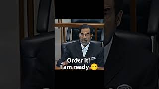 🔥 Saddam Hussein attitude video🔥 attitude saddamhussain attitude viral short shortfeeds [upl. by Brinkema474]