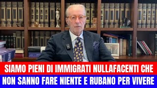 VITTORIO FELTRI quotIMMIGRAZIONE SELVAGGIA E PES MAROCCHINA UNA MINACCIA PER LITALIAquot [upl. by Keele]