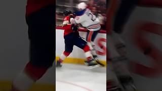 Leon Draisaitl hits Barkov in the jaw with a jump Edmonton Oilers vs Florida Panthers [upl. by Suiravaj]