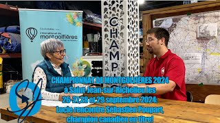 CHAMPIONNAT DE MONTGOLFIÈRES 2024 à SJSRrencontre avec Sébastien Poupartchampion canadien en titre [upl. by Suaeddaht699]