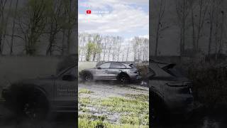 Porsche Cayenne GTS in the mud with summer road tyres  watch the full video on our channel [upl. by Nelda]