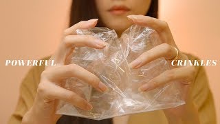 ASMR Powerful Crinkles to Make You Tingle No Talking [upl. by Laehcym122]