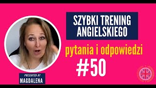 Szybki Trening Angielskiego  Pytania I Odpowiedzi  meeting 50 [upl. by Margarete715]