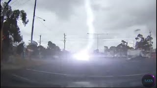 Most Scary Lightning Strike 2 [upl. by Enilraep389]