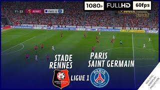 STADE RENNES vs PARIS SAINT GERMAIN  Full Match • Jan 15 2023  RealisticSimulation [upl. by Town]