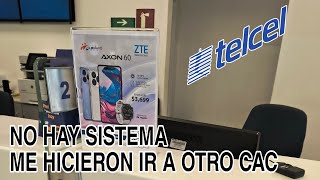 Problemas con Telcel no tienen sistema [upl. by Hgielrak439]