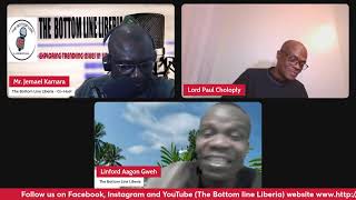 The Bottom Line Liberia Live Discussion  Friday Nov 1 2024 [upl. by Haggi191]