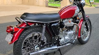 Super Fine 1970 Triumph T120R Bonneville [upl. by Aleda895]