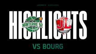 J26  Highlights  Nanterre 92 vs Bourg [upl. by Immas]