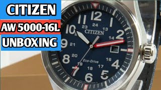 Citizen aw500016l unboxingcitizen field watchcitizen eco [upl. by Kwarteng]