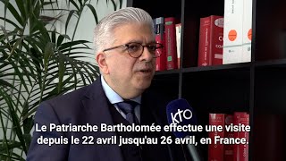 Visite en France de Bartholomée Ier Patriarche orthodoxe de Constantinople [upl. by Edylc]